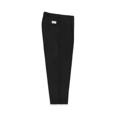 WACKO MARIA Double Pleated Wool Trousers "Black"