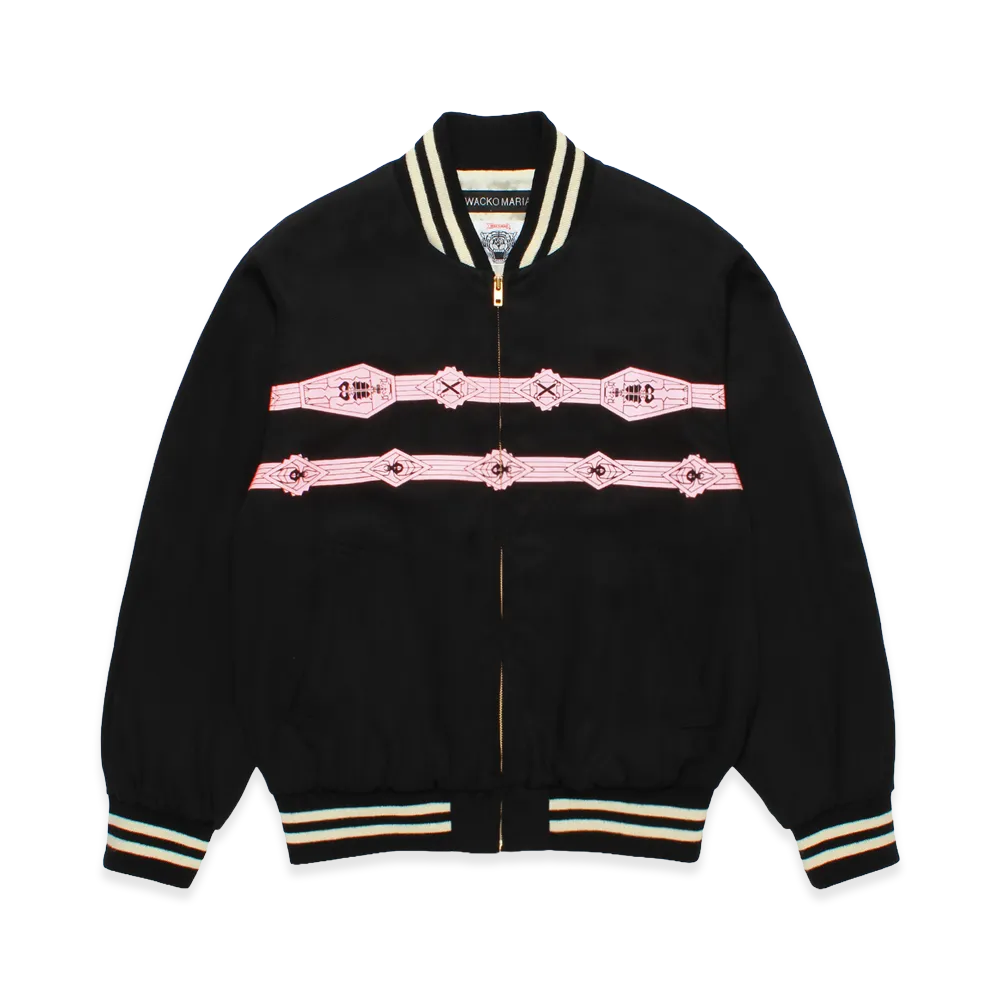 WACKO MARIA Wolf's Head / Vietnam Jacket "Black/Pink"
