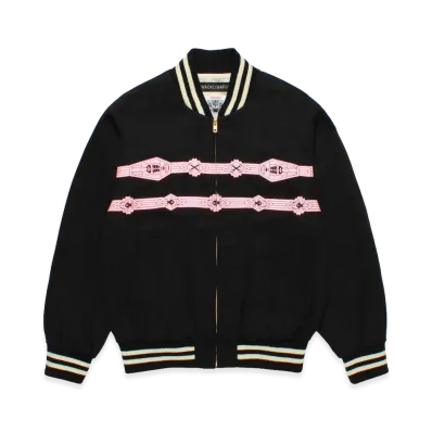 WACKO MARIA Wolf's Head / Vietnam Jacket "Black/Pink"