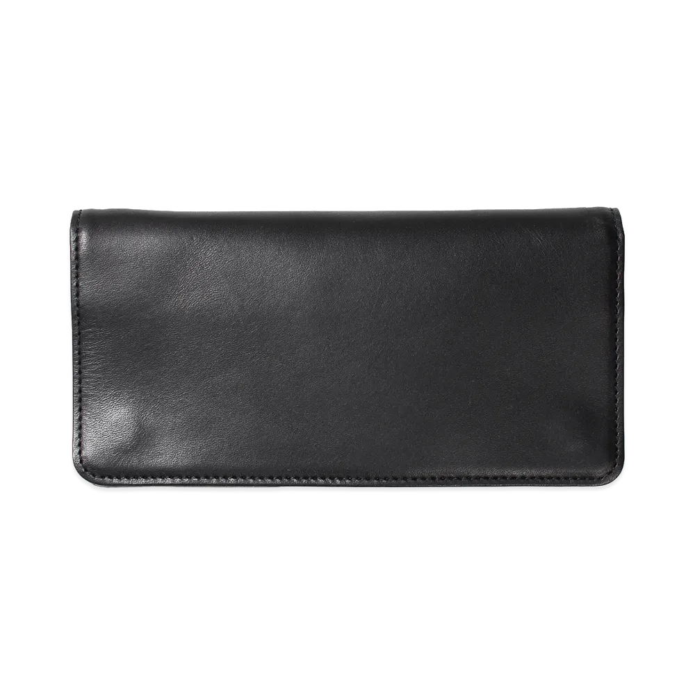 WACKO MARIA Speak Easy / Leather Long Wallet "Black"