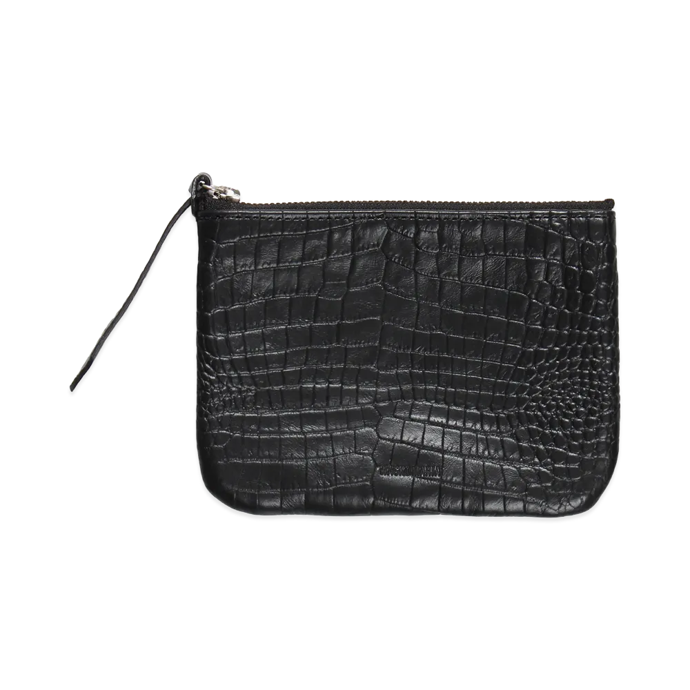WACKO MARIA Speak Easy / Multi Leather Pouch "Black"