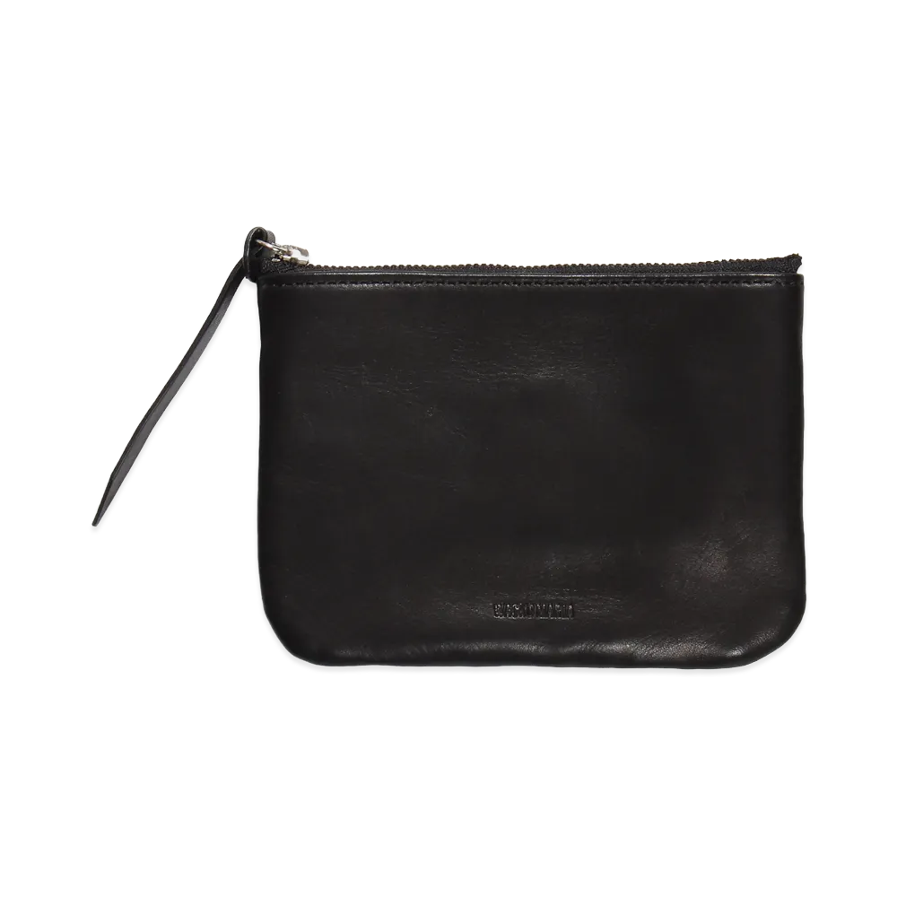 WACKO MARIA Speak Easy / Multi Leather Pouch "Black"