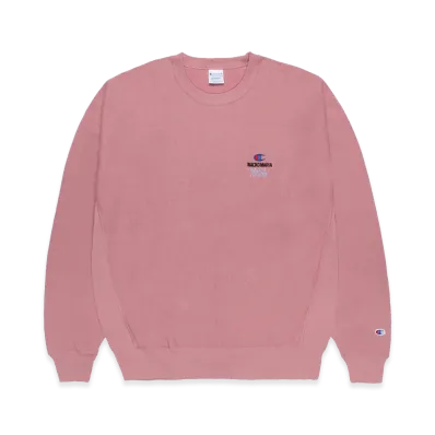 WACKO MARIA x Champion / Reverse Weave Sweat Shirt "Light Pink"