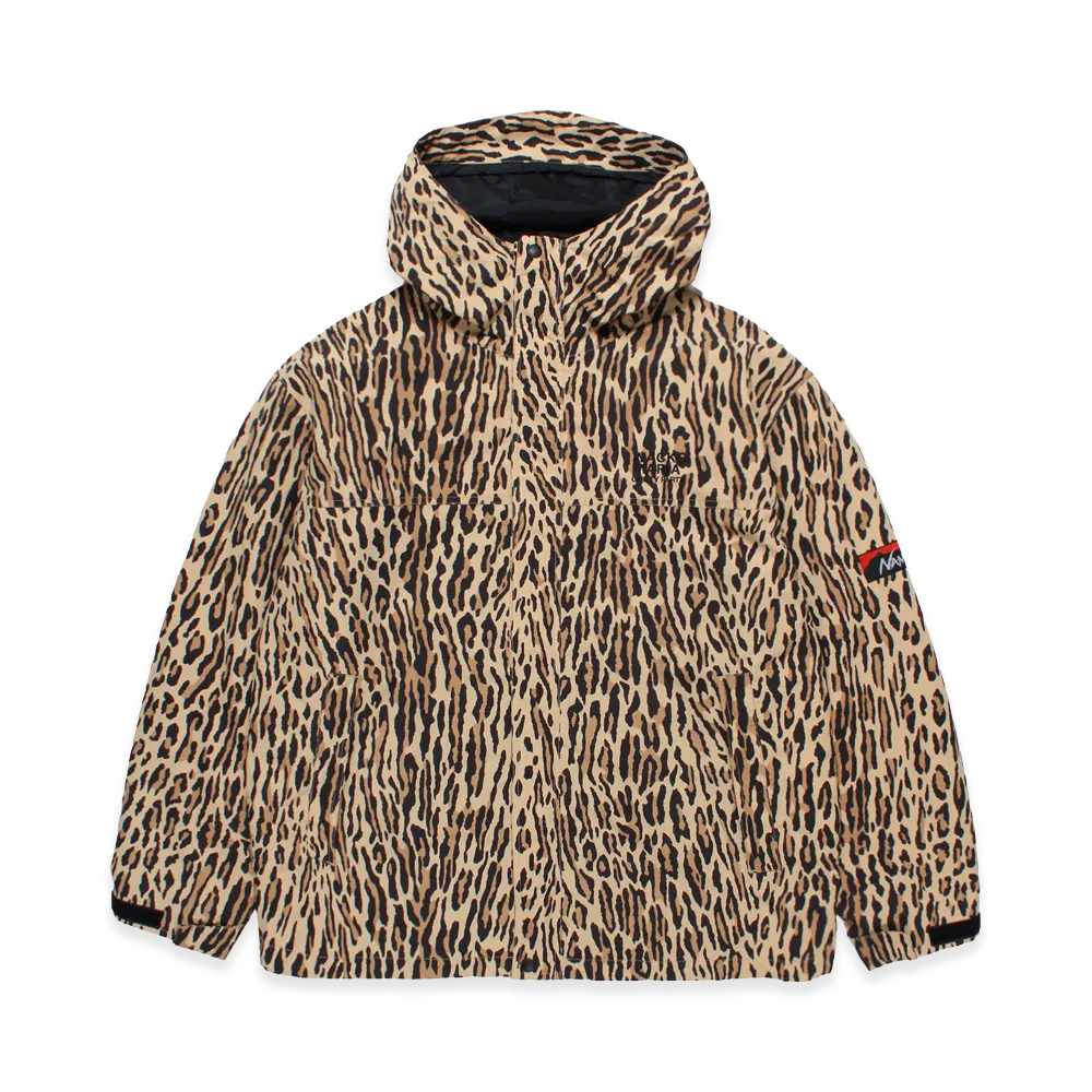 WACKO MARIA x NANGA / Leopard Mountain Parka "Beige"