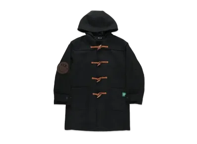 WIND AND SEA GOD SELECTION XXX DUFFLE COAT "Black"