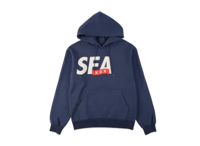 WIND AND SEA GOD SELECTION XXX HOODIE "Navy"