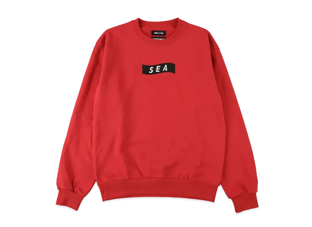 WIND AND SEA GOD SELECTION XXX (S_E_A XXX) CREWNECK "Red"