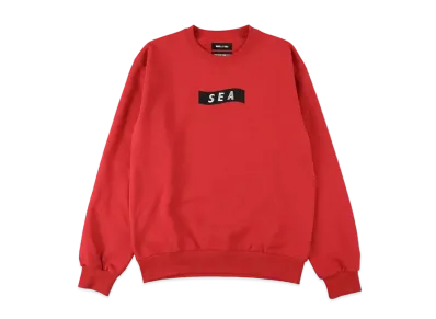 WIND AND SEA GOD SELECTION XXX (S_E_A XXX) CREWNECK "Red"