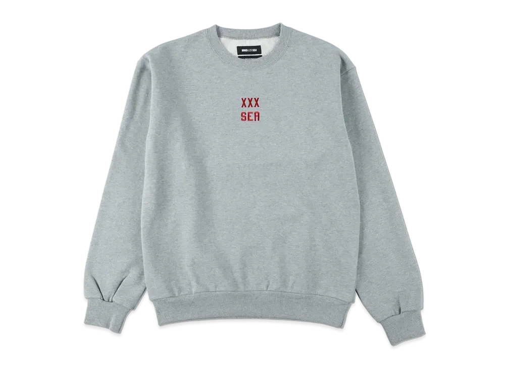 WIND AND SEA GOD SELECTION XXX (GODWDS) CREWNECK "Gray"