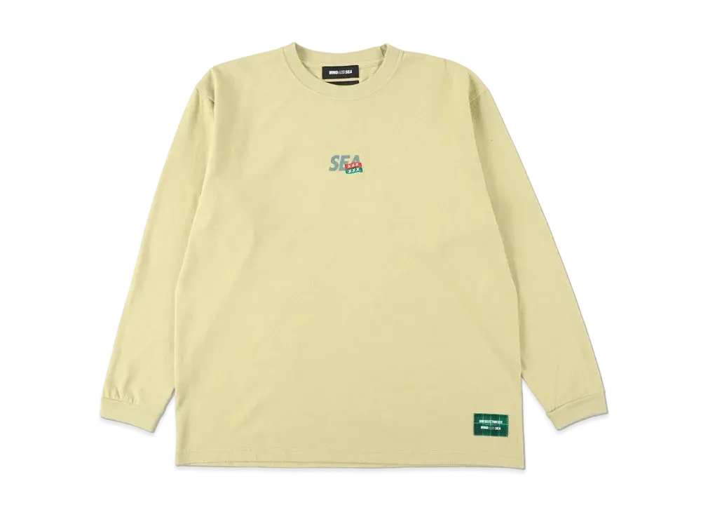 WIND AND SEA GOD SELECTION XXX (X.X.X) L/S TEE "Beige"