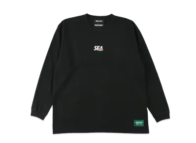 WIND AND SEA GOD SELECTION XXX (X.X.X) L/S TEE "Black"