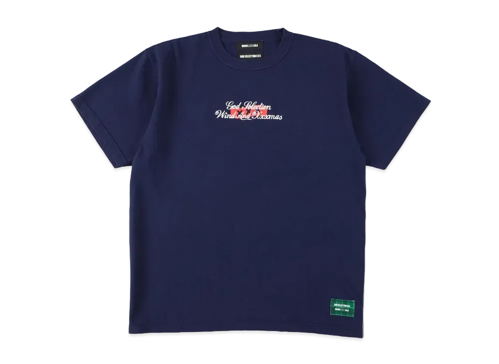 WIND AND SEA GOD SELECTION XXX (SEA) S/S TEE "Navy"