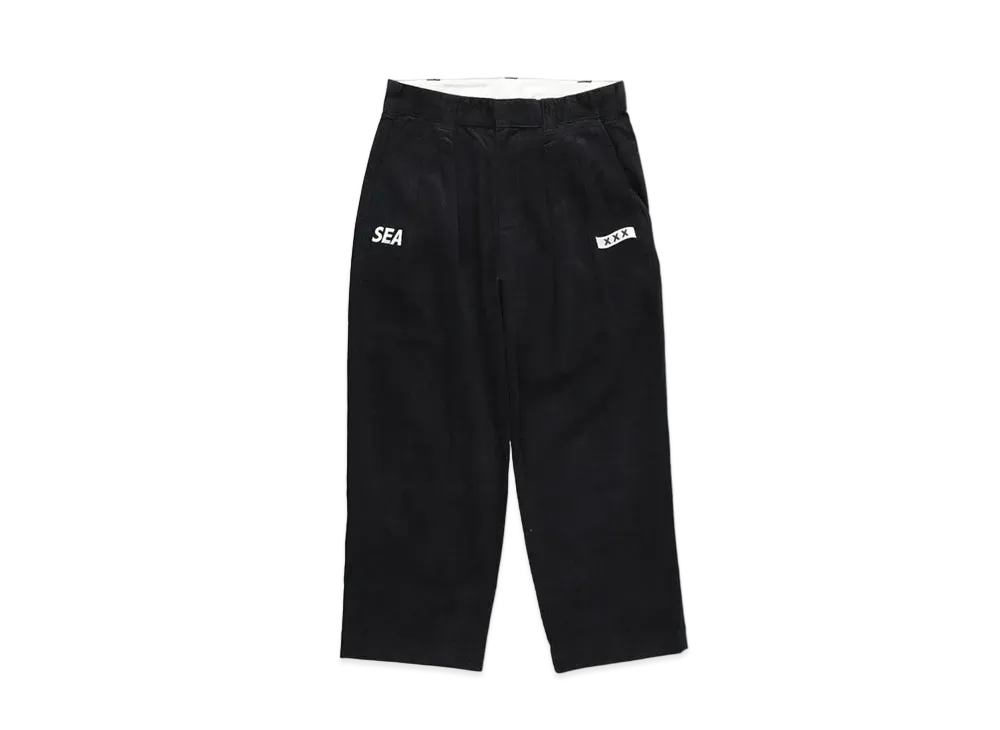 WIND AND SEA GOD SELECTION XXX CORDUROY TROUSERS "Charcoal"
