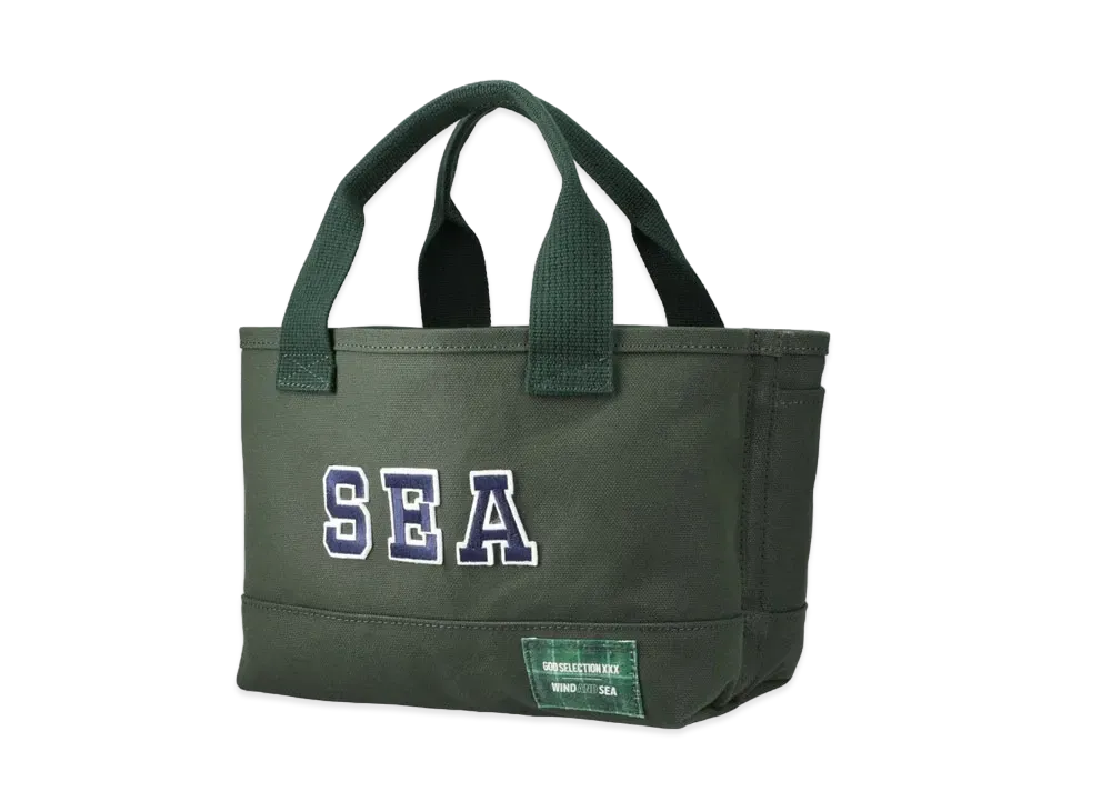 WIND AND SEA GOD SELECTION XXX CART TOTE "Green"