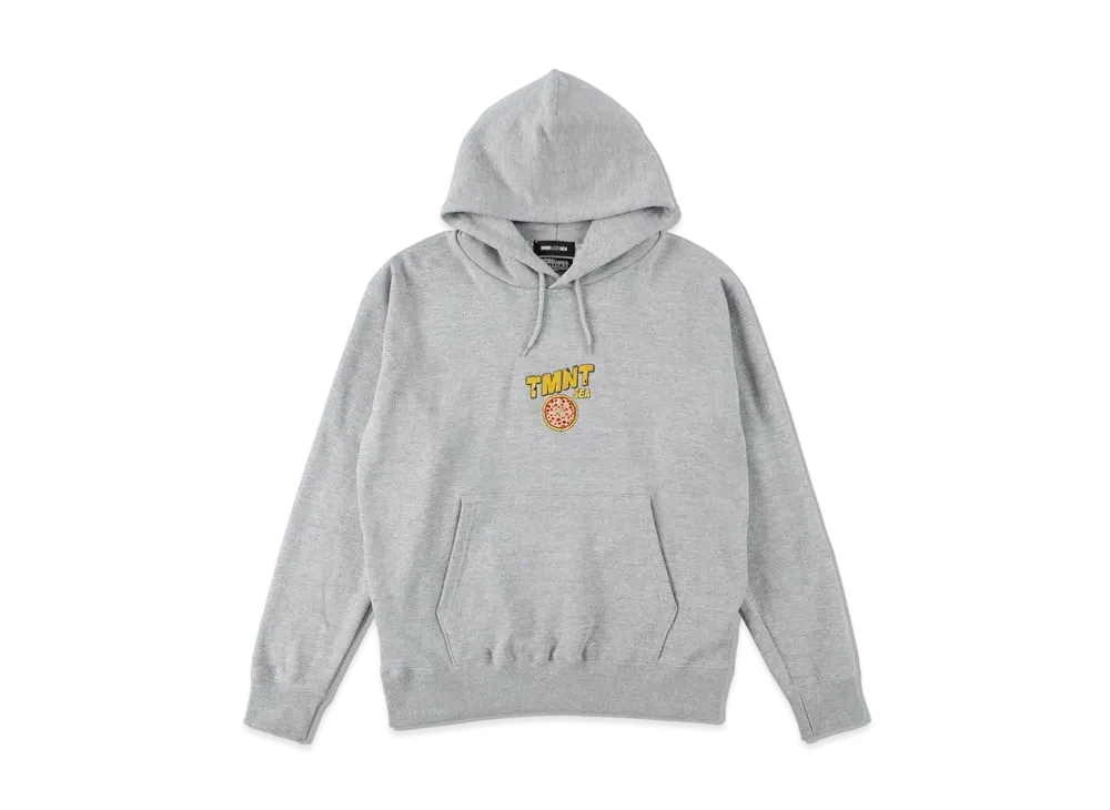WIND AND SEA x TMNT (PIZZA TIME) HOODIE "Gray"