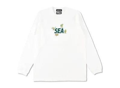 WIND AND SEA x TMNT (TURTLES-SEA) L/S TEE "White"