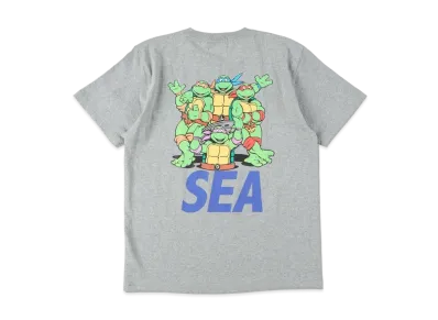 WIND AND SEA x TMNT (BEYOUTH-SEA) S/S TEE "Gray"