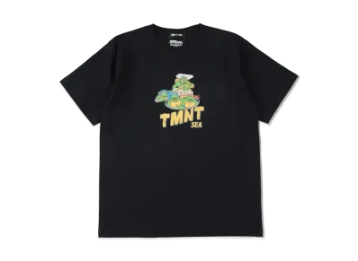 WIND AND SEA x TMNT (SEA) S/S TEE "Black"