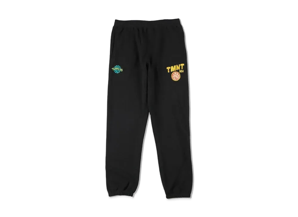 WIND AND SEA x TMNT (PIZZA TIME) SWEAT PT "Black"