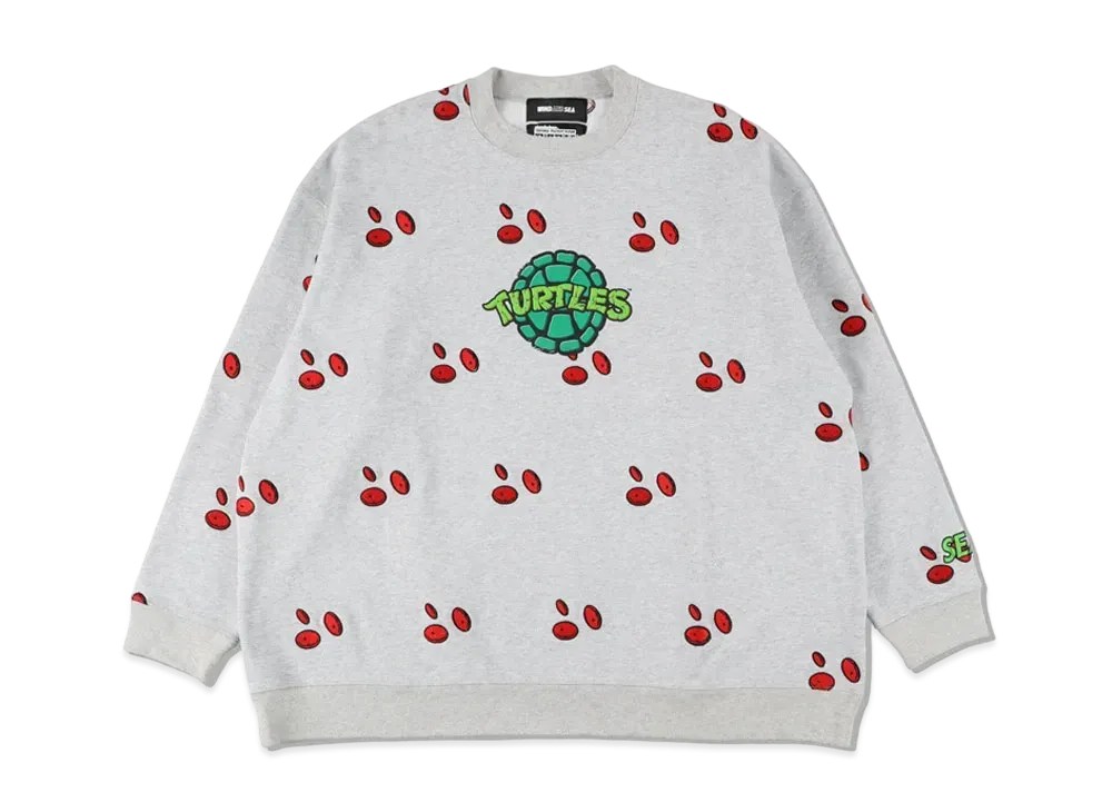 WIND AND SEA x TMN (SALAMI PATTERN) CREW NECK "Ash"