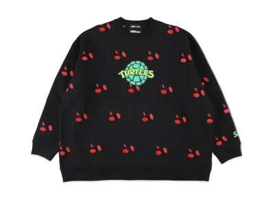WIND AND SEA x TMN (SALAMI PATTERN) CREW NECK "Black"