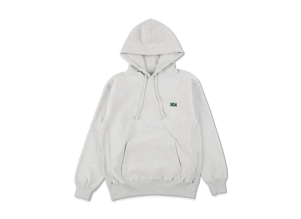 WIND AND SEA A32(A-BYT) BRUSHED HOODIE "Ash"