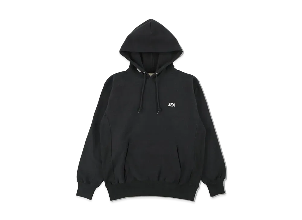 WIND AND SEA A32 (A-BYT) BRUSHED HOODIE "Black"