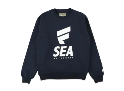 WIND AND SEA X FCMM (F-SEA) SWEAT SHIRT "Navy"
