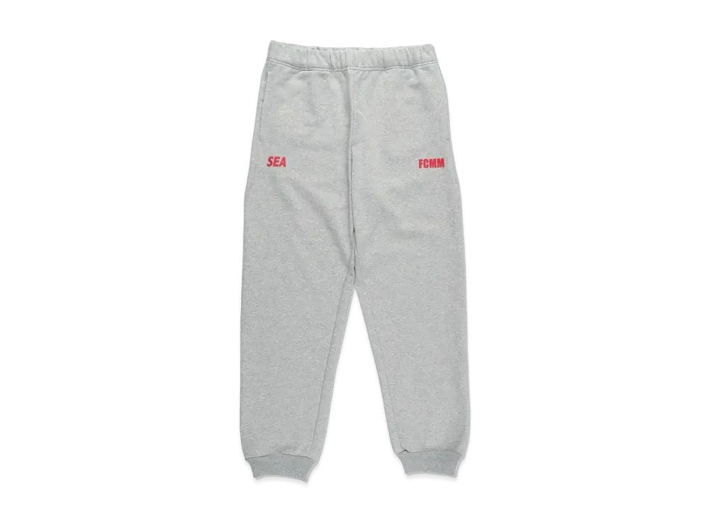 WIND AND SEA X FCMM SWEAT PANTS "Gray"