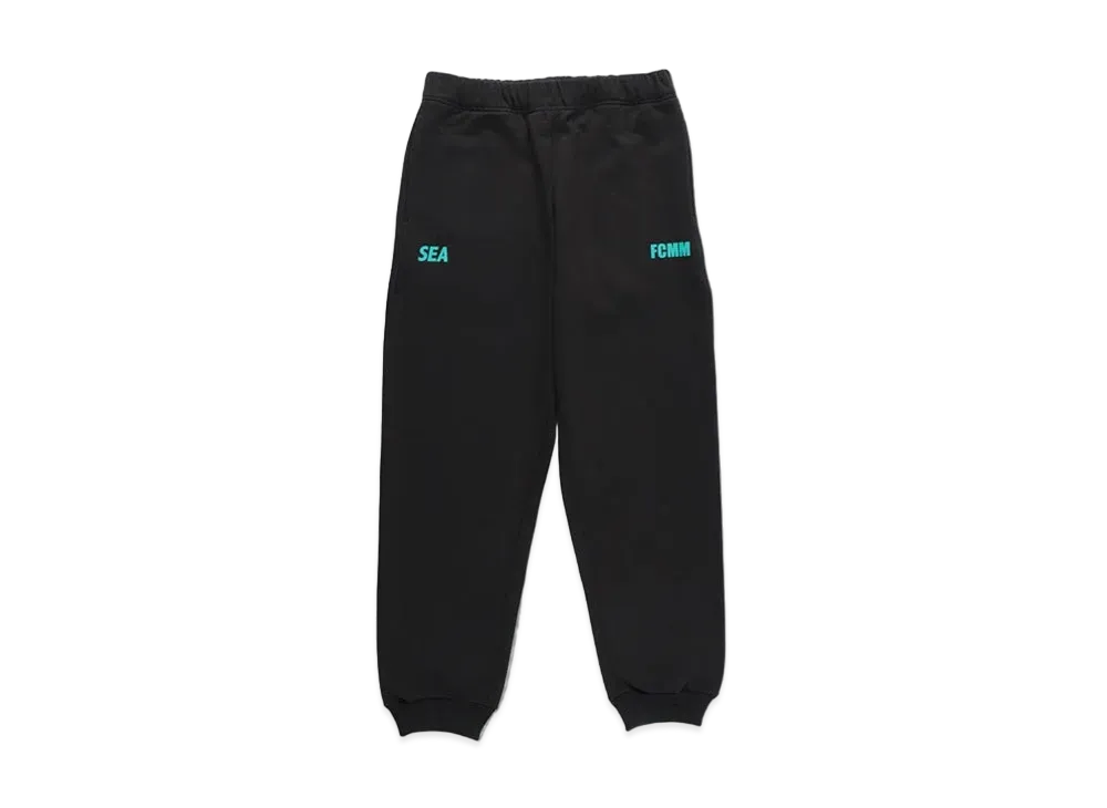 WIND AND SEA X FCMM SWEAT PANTS "Black"