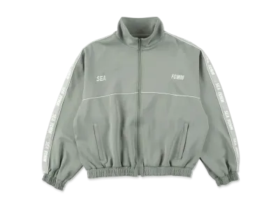WIND AND SEA X FCMM TRACK JACKET "Green"