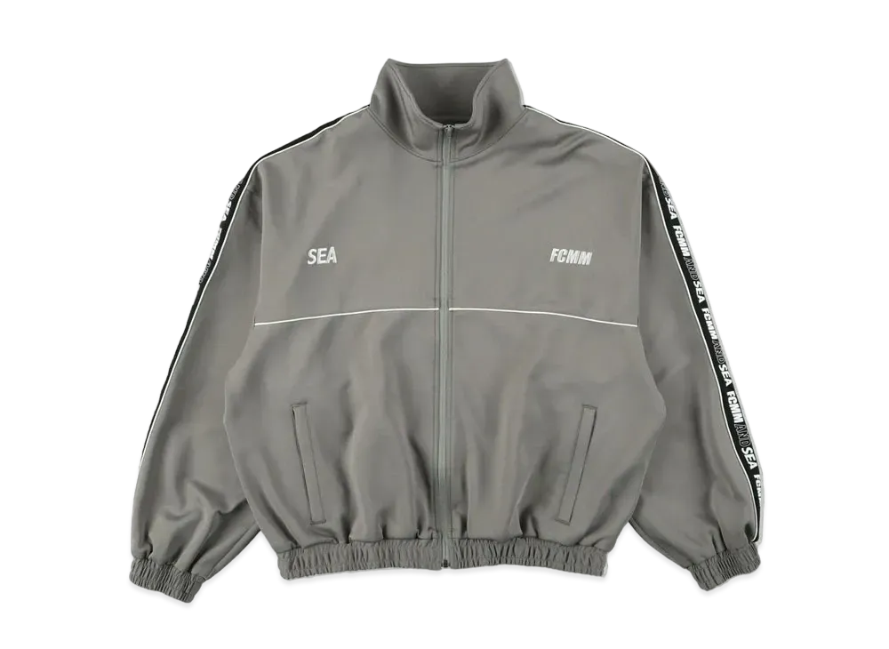 WIND AND SEA X FCMM TRACK JACKET "Gray"