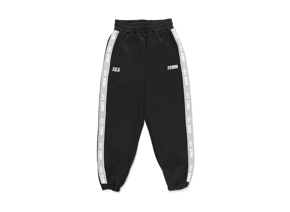WIND AND SEA X FCMM TRACK PANTS "Black"