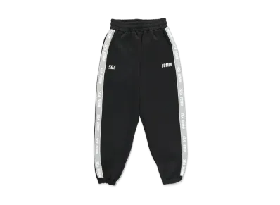 WIND AND SEA X FCMM TRACK PANTS "Black"