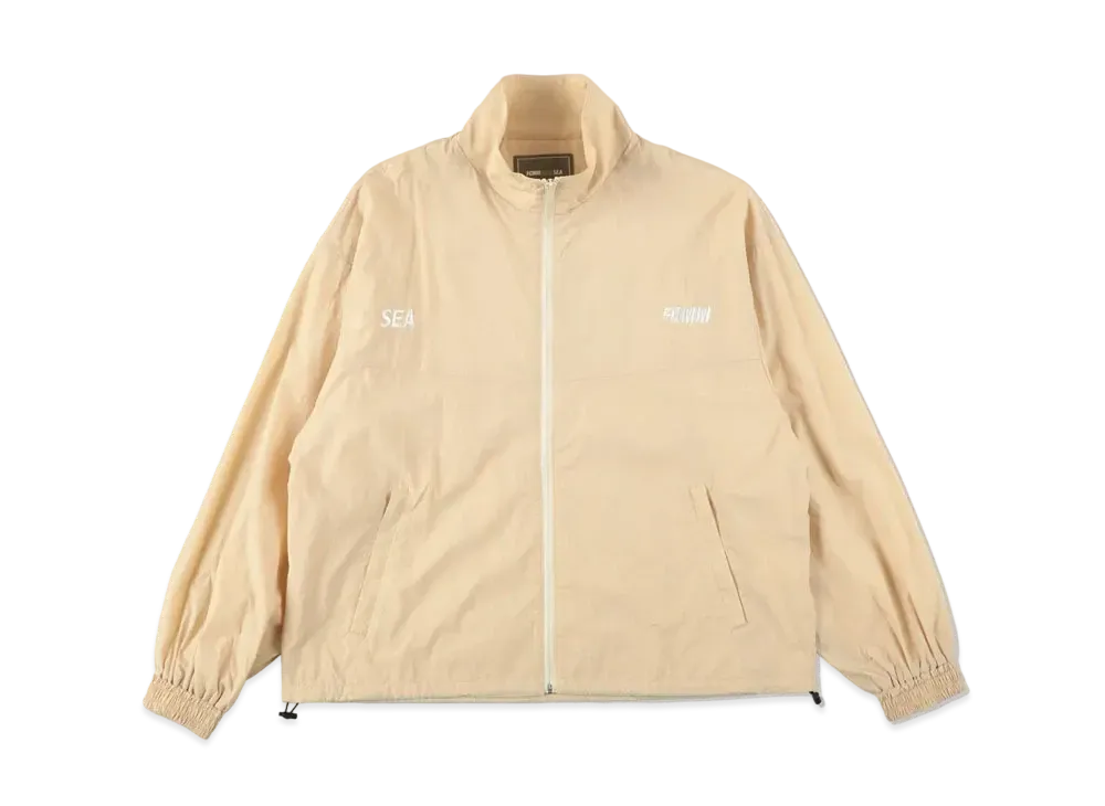 WIND AND SEA X FCMM WIND BREAKER "Beige"