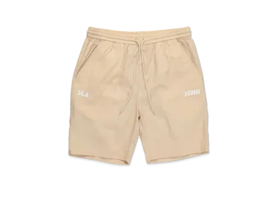 WIND AND SEA X FCMM WOVEN HALF PANTS "Beige"