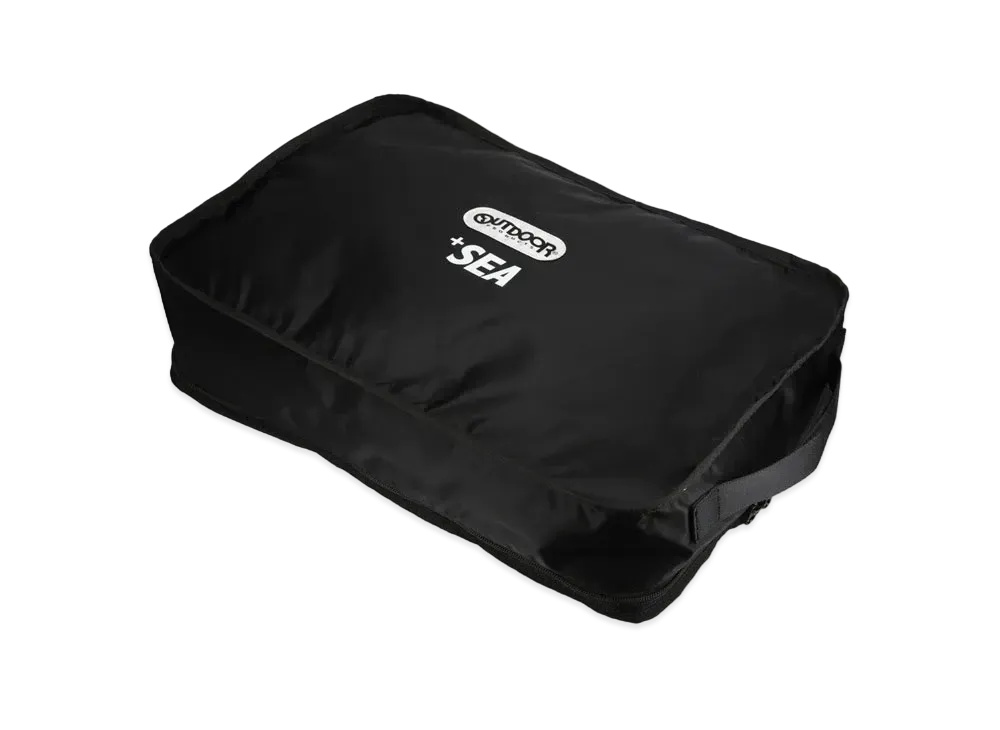 WIND AND SEA X OUTDOOR ROLL TRAVEL POUCH LARGE "Black"