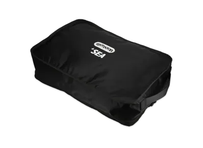 WIND AND SEA X OUTDOOR ROLL TRAVEL POUCH LARGE "Black"