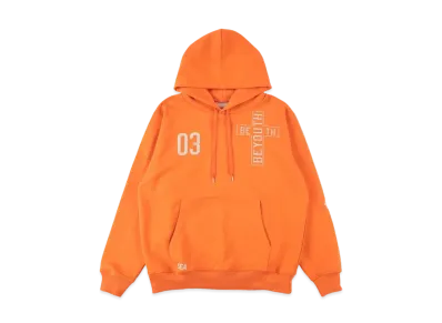 WIND AND SEA (BYT-CROSS) HOODIE "Orange"