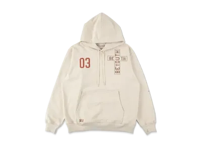 WIND AND SEA (BYT-CROSS) HOODIE "Sand"