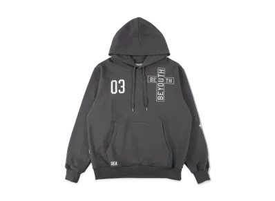 WIND AND SEA (BYT-CROSS) HOODIE "Charcoal"