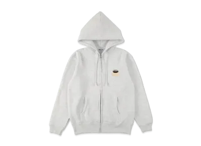 WIND AND SEA x KISSADOPE ZIP HOODIE "Ash"