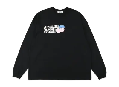 WIND AND SEA x KISSADOPE L/S T-SHIRT (CHERRY) "Black"