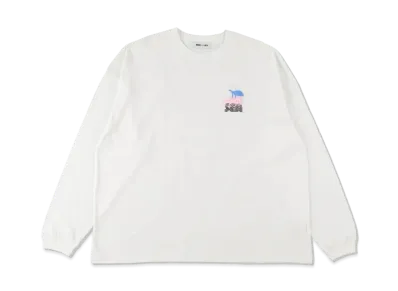 WIND AND SEA x KISSADOPE L/S T-SHIRT (CHERRY_PATTERN) "White"
