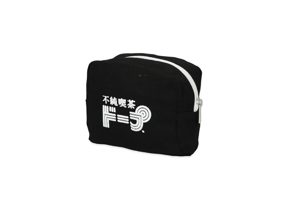 WIND AND SEA x KISSADOPE POUCH (SMALL) "Black"
