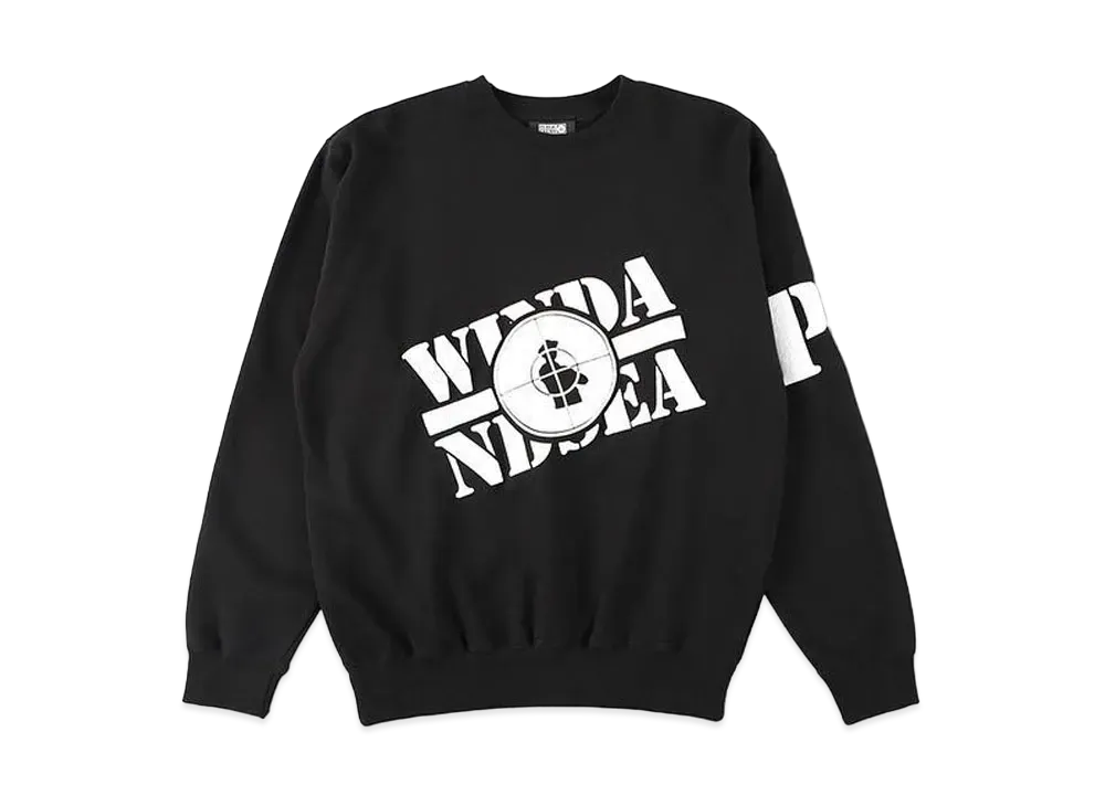 WIND AND SEA x Public Enemy -MG- Crew Neck "Black"