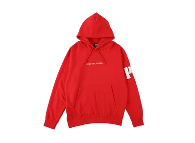 WIND AND SEA x Public Enemy -B.Target- Hoodie "Red"