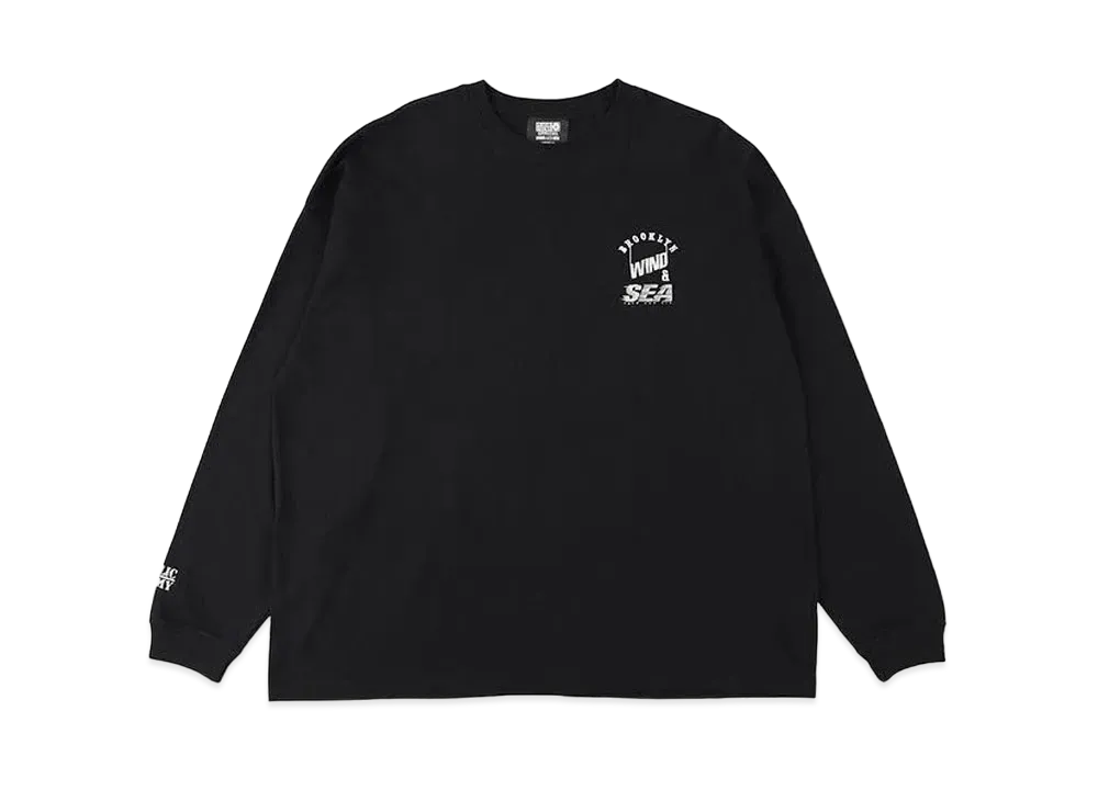 WIND AND SEA x Public Enemy -Bklyn- L/S Tee "Black"
