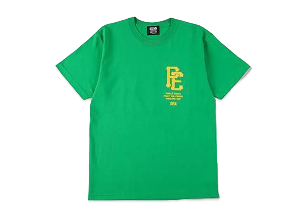WIND AND SEA x Public Enemy -PE-MG- S/S Tee "Green"