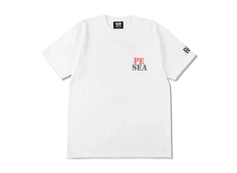 WIND AND SEA x Public Enemy -PESEA- S/S Tee "White"